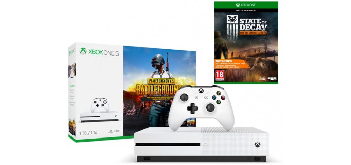 Fnac: 1 pack Xbox One S acheté = le jeu State of Decay offert