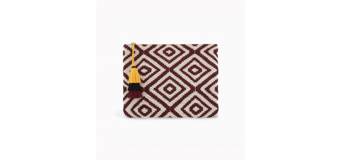 Promod: Pochette brodée à 7,47€ au lieu de 14,95€