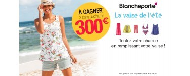 Blancheporte: 3 bons d'achat de 300€ à gagner