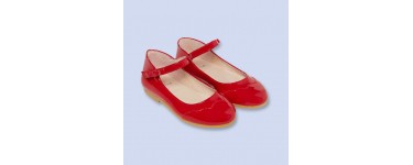 Jacadi: Chaussures fille vernis rouge Charles IX au prix de 45,50€ au lieu de 65€
