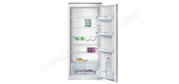 Ubaldi: Réfrigérateur encastrable 1 porte (224L) Siemens KI24RV21FF à 374€ 