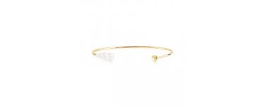 MATY: Bracelet or 375 jaune perle de culture chine d'une valeur de 125€ au lieu de 299€