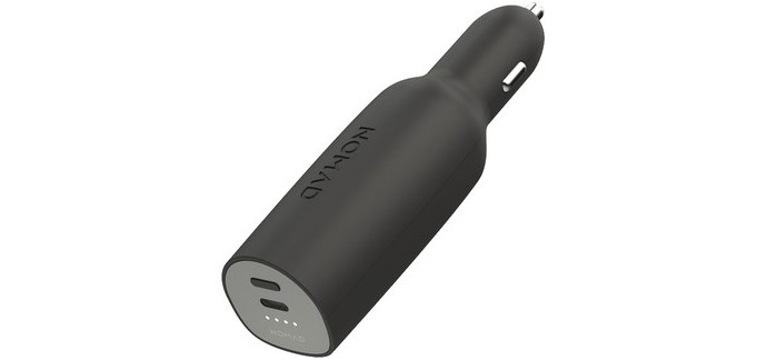 MacWay: Chargeur allume-cigare 3000 mAh USB-A et USB-C - Nomad Roadtrip à 39,99€ au lieu de 49,99€