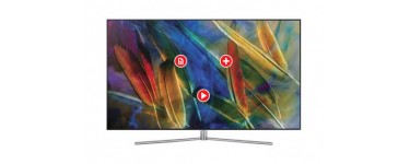 Darty: Téléviseur QLED Samsung QE55Q7F 4K UHD 2017 à 1590€ au lieu de 1790€