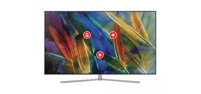 Darty: Téléviseur QLED Samsung QE55Q7F 4K UHD 2017 à 1590€ au lieu de 1790€