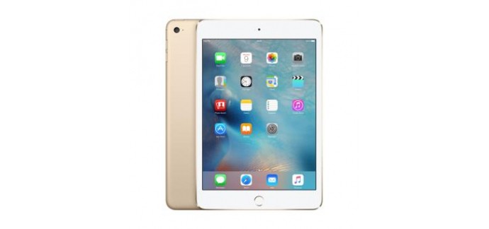 Fnac: Tablette Apple iPad Mini 4 128 Go Wifi Or 7,9" à 439,99€ au lieu de 489,99€