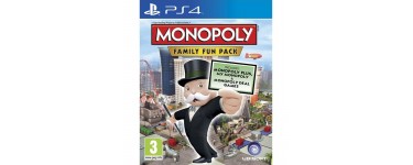 Playstation Store: Jeu PS4 Monopoly Family Fun Pack à 9,99€ au lieu de 29,99€