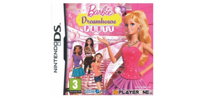Cultura: Jeu Nintendo DS Barbie Dreamhouse Party à 17,99€ au lieu de 24,99€