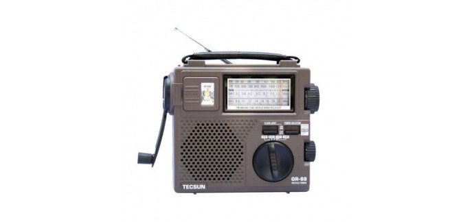 Banggood: Récepteur radio numérique Tecsun GREEN-88 Dynamo manivelle à 43,13€ au lieu de 54,78€