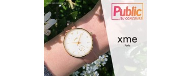 Public: 10 montres XME à gagner d'une valeur de 150€ chacune