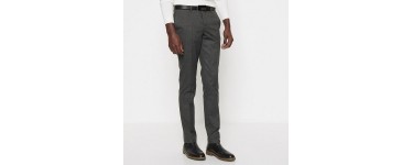 Devred: Pantalon de costume homme à carreaux gris d'une valeur de 38,49€ au lieu de 54,99€