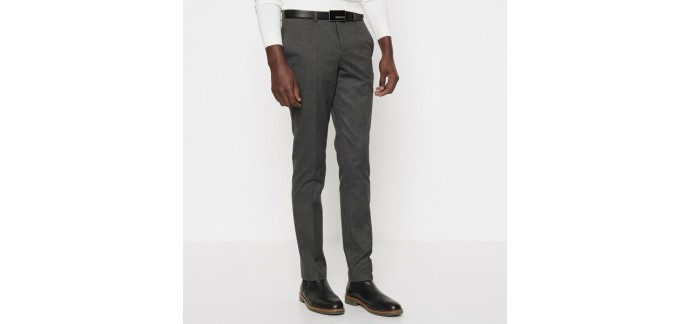 Devred: Pantalon de costume homme à carreaux gris d'une valeur de 38,49€ au lieu de 54,99€