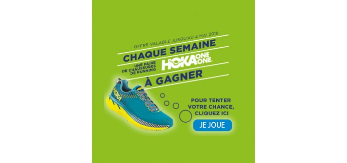 St-Yorre: 50 paires de chaussures de running Hoka One One à gagner