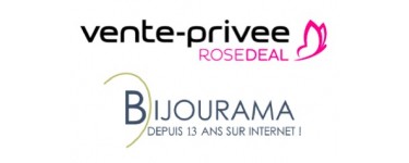 Veepee: Rosedeal Bijourama : payez 40€ le bon d'achat de 80€