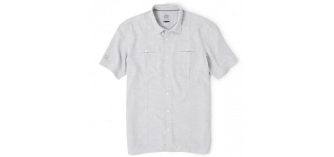 Oxbow: Chemise Cader blanc à 45,50€ au lieu de 65€