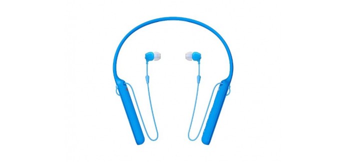 Cobra: Ecouteur intra-auriculaire sans fil SONY WI-C400 bleu à 59€ au lieu de 69€