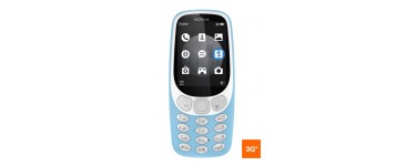 Sosh: Téléphone Nokia 3310 3G bleu à 49€ au lieu de 69€