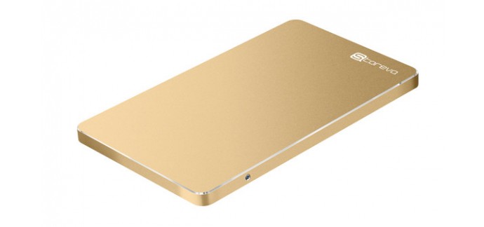 MacWay: Boîtier disque dur 2,5" Storeva Arrow Type C Gold 7 mm USB 3.1 à 39,99€ au lieu de 49,99€