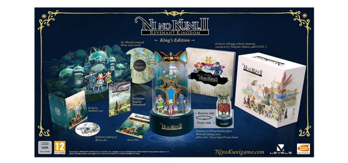Base.com: Jeu PC Ni No Kuni II: Revenant Kingdom: King's Edition à 72,59€ au lieu de 179,01€