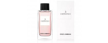 Feelunique: Eau de toilette femme L'Impératrice 100ml Dolce & Gabbana d'une valeur de 40,50€ au lieu de 53,90€