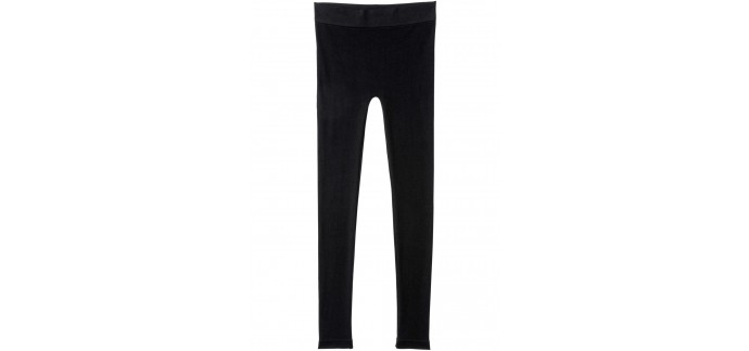 Bonprix: Legging long femme sans couture noir d'une valeur de 6,99€ au lieu de 10,99€