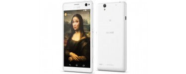 GrosBill: Smartphone SONY XPERIA C4 blanc à 216,30€ au lieu de 309€