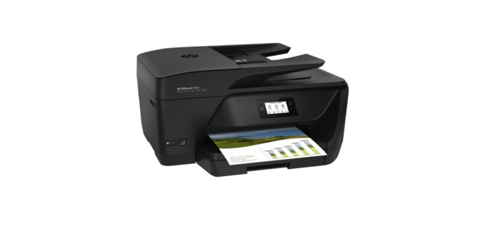 Rue du Commerce: Imprimante Multifonction jet d'encre couleur 4-en-1- HP - Officejet 6950 à 73% à 129,99€