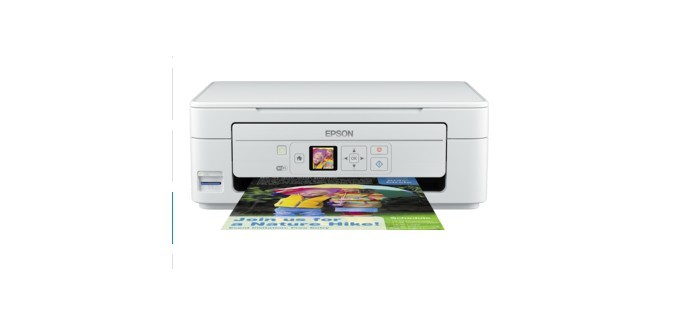 Rue du Commerce: Imprimante Jet d'encre EPSON - Expression Home XP-345 - multifonction à 44,90€ au lieu de 59,99€