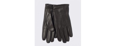 Devred: Gants homme en cuir à 27,99€ au lieu de 39,99€