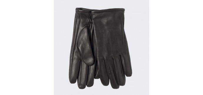 Devred: Gants homme en cuir à 27,99€ au lieu de 39,99€