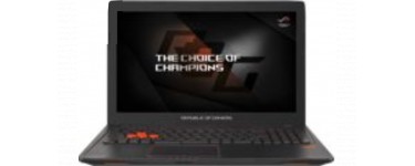 Boulanger: PC Gamer Asus G553VD-DM343T à 809,13€ au lieu de 999€