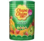 Amazon: Lot de 100 sucettes (1,2kg) Fruit Chupa Chups à 14,38€