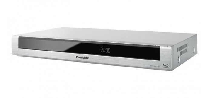 EasyLounge: Lecteur Enregistreur DVD Blu-ray Panasonic DMR-BWT745 Silver à 479€ au lieu de 699€