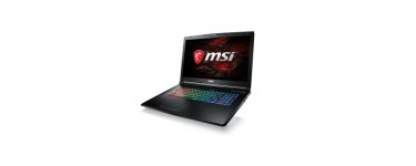 Materiel.net: PC portable gamer MSI GP72M 7REX-1285FR Leopard i7 16Go GTX 1050Ti à 1299,90€ au lieu de 1399,90€