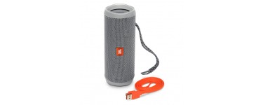 Pixmania: Enceinte sans fil JBL Flip 4 gris à 109,99€ au lieu de 144€