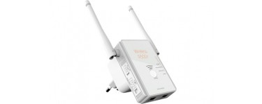 MacWay: Répéteur sans fil et routeur Wi-Fi 300 Mbps Novodio Wireless R300+ à 24,99€ au lieu de 29,99€