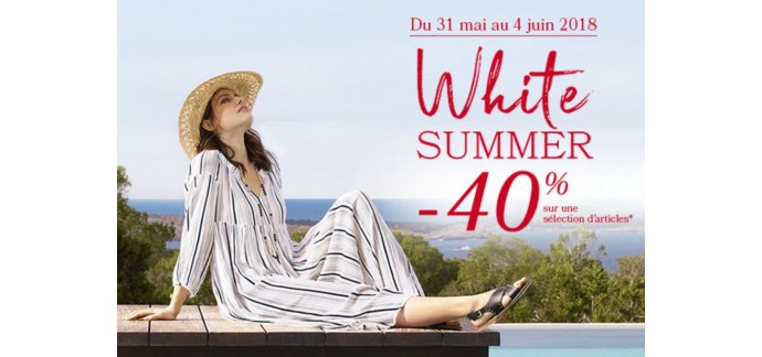 Caroll: [White Summer] -40% sur une sélection d'articles