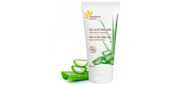 Fleurance Nature: Gel à base d'aloé vera certifié Bio d'une valeur de 7€ au lieu de 14,60€