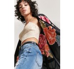 Forever 21: Kimono floral avec ceinture tissu au prix de 18,99€ au lieu de 27€ 