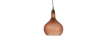 Kave Home: Lampe suspension Wolen, marron à 58,40€ au lieu de 73€