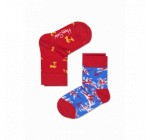 Happy Socks: 2-Pack Palm Beach socks à 7€ au lieu de 10€