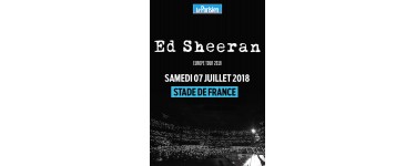 Le Parisien: 7 × 2 places à gagner pour le concert d'Ed Sheeran le 07/07 au Stade de France
