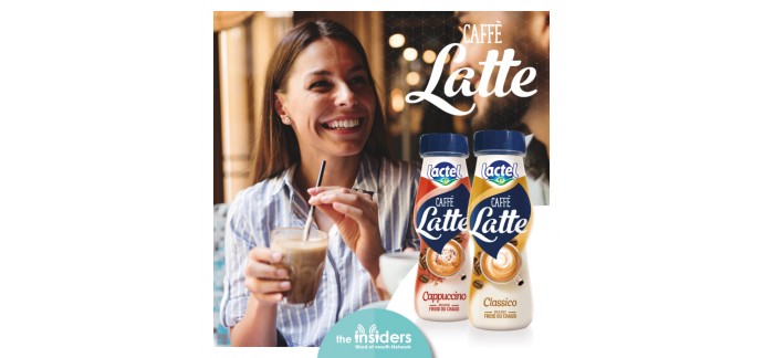 The Insiders: 16 000 bouteilles de caffé latté Lactel à gagner