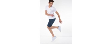 Kaporal Jeans: Short homme imprimé kaki bleu d'une valeur de 32,50€ au lieu de 65€