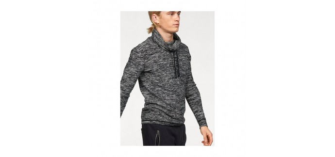 3 Suisses: Pull chiné col tube manches longues homme John Devin - chiné à 23,99€ au lieu de 39,99€