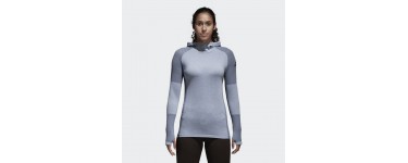Adidas: T-Shirt Climaheat Primeknit Hooded à 49,98€ au lieu de 99,95€