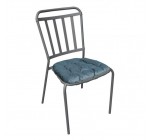 Alinéa: Chaise de jardin grise en acier à 28€ au lieu de 40€