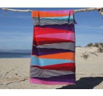 Becquet: Drap de plage motifs géométriques multicolores à 23,92€ au lieu de 29,90€