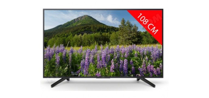 Ubaldi: TV LED 4K (108cm) Sony KD43XF7005BAEP à 659€