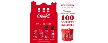 Instants Plaisir: 100 coffrets exclusifs Coca-Cola à gagner (jeu avec obligation d'achat)